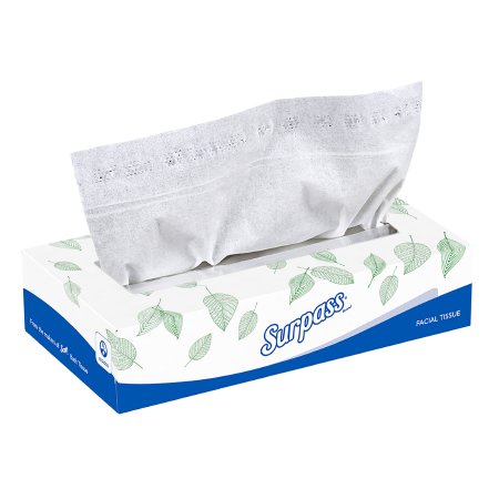 Tissue Facial 2-Ply White Kleenex® Surpass® 8 X 8-2/5 Inch (100/BX 30BXS/CS) by Kimberly-Clark Professional/Consumer  ID 21340